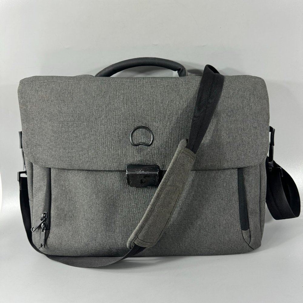 DELSEY MOUVEMENT Laptop Briefcase 14’’, Gray